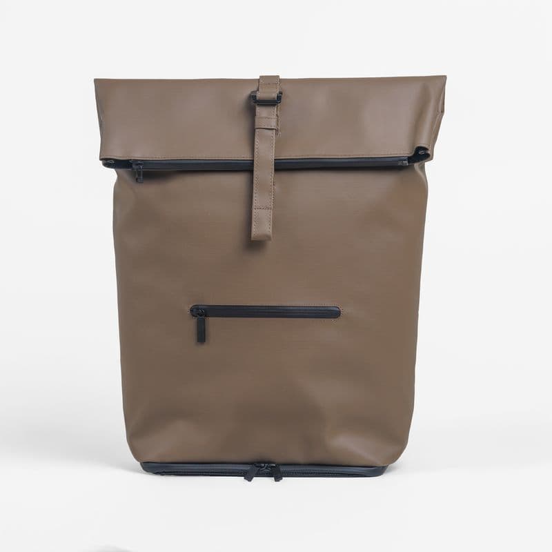 NORJ XL Rolltop Backpack — Olive Brown