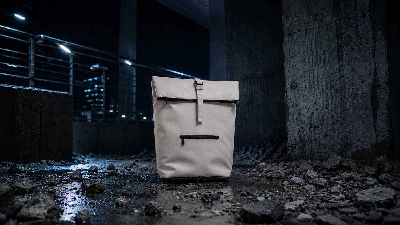 Tarpaulin is the perfect material for backpacks.